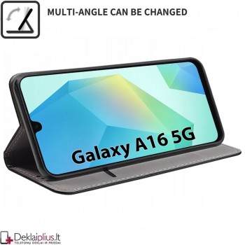 Telone atverčiamas dėklas - auksinės spalvos (Samsung Galaxy A16/A16 5G) Telone atverčiamas dėklas - auksinės spalvos (Samsung Galaxy A16/A16 5G)
